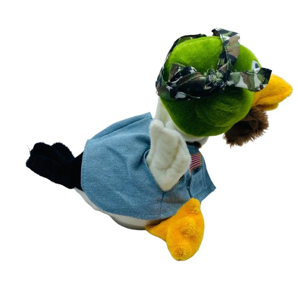 Gemmy Duck Plush Toy Animated Singing A Country Boy Can Survive 8.5